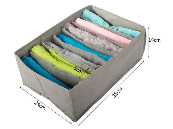 Apatinio trikotažo organizatorius liemenėlės spintos stalčiui 7 skyriai šiukšliadėžė