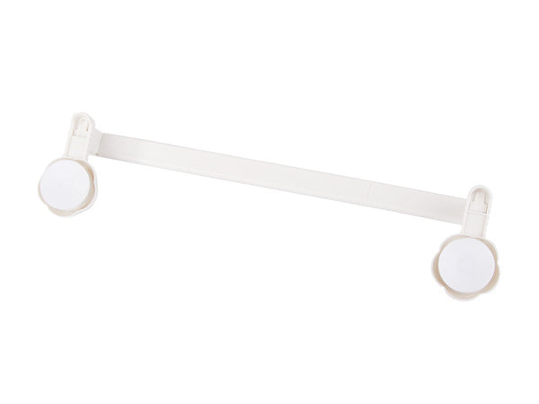 Sieninis vonios rankšluosčių laikiklis reguliuojamas laikiklis