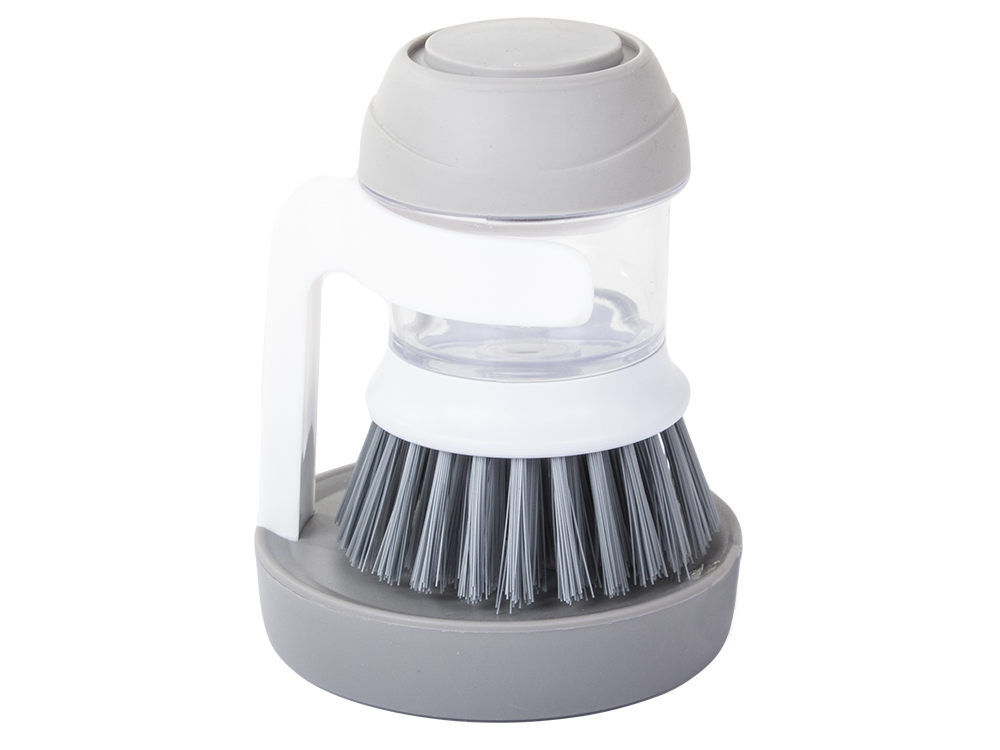 Šveitimo šepetys virtuvės indaplovės skysčio dozatorius šveitimo stovas, Pilka, Szín, Szürke