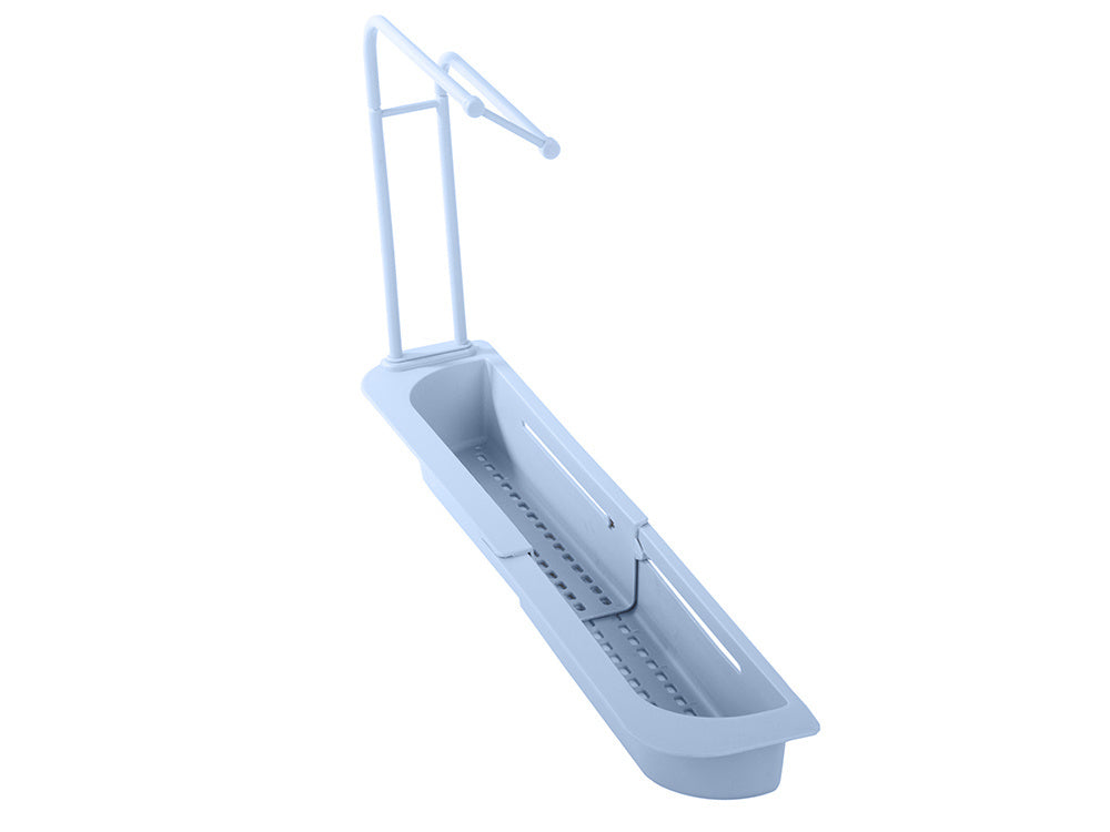 Virtuvės reikmenų laikiklis kriauklės organizatorius lentyna sulankstomas nusausintuvas, Pilka, Szín, Szürke