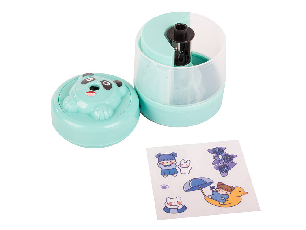 Elektrinis pieštukų galąstuvas mokykla belaidis usb, Mėlyna, Szín, Kék