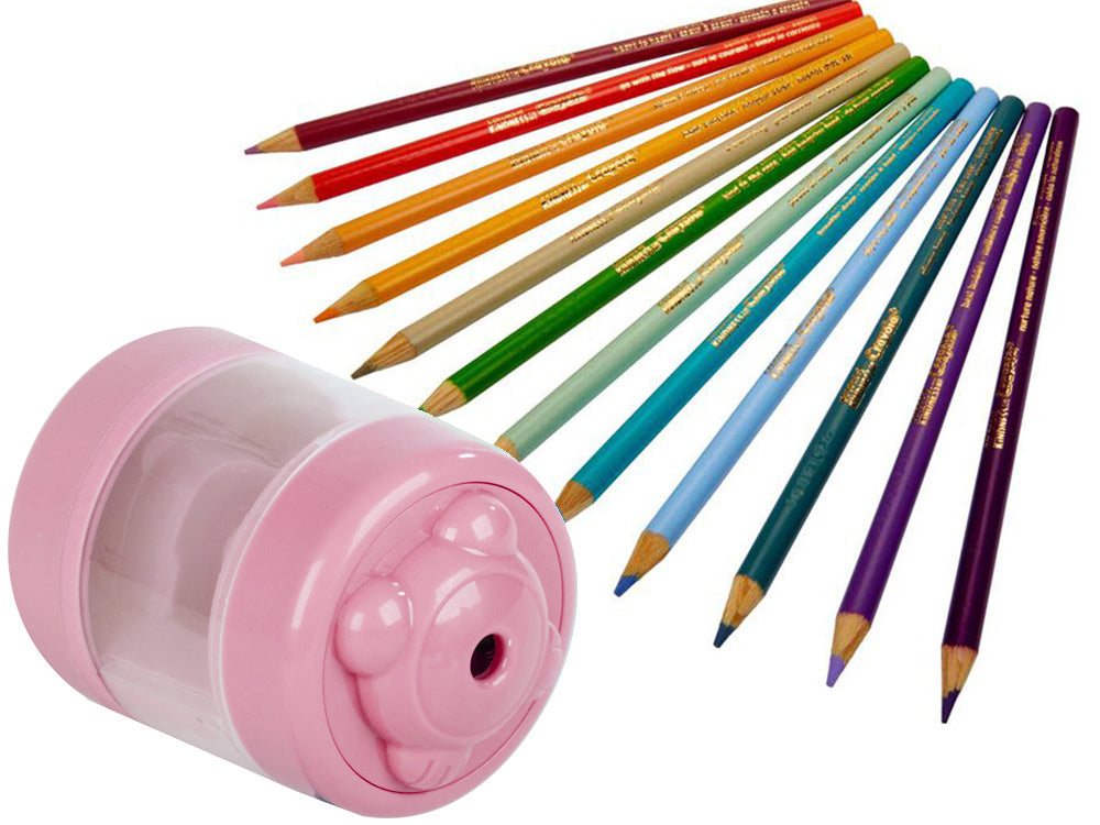 Elektrinis pieštukų galąstuvas mokykla belaidis usb, Rožinė, Szín, Rózsaszín