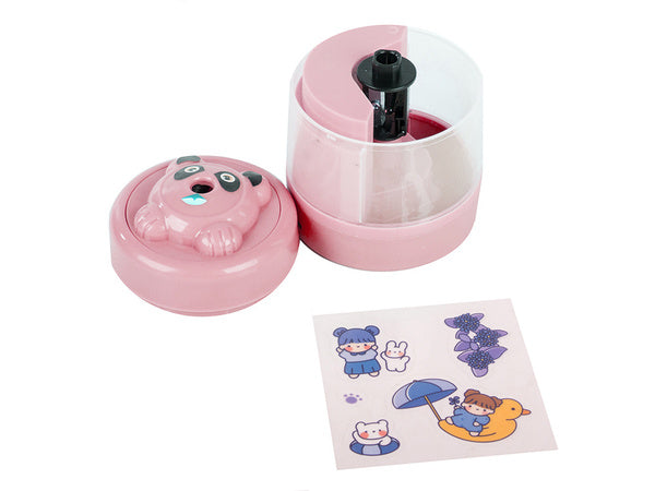 Elektrinis pieštukų galąstuvas mokykla belaidis usb, Rožinė, Szín, Rózsaszín