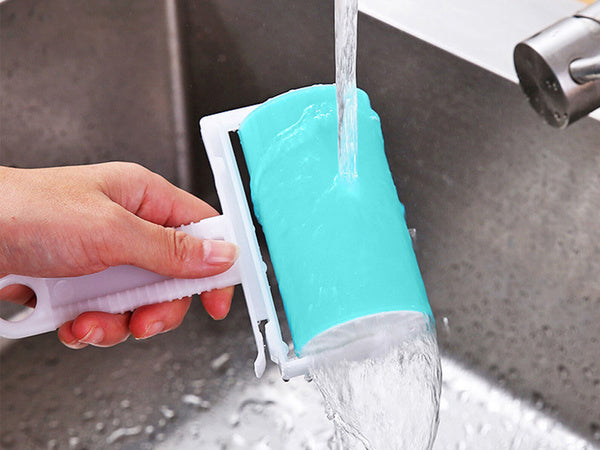 Silikono gelio volelis drabužiams valyti pašalina šunų plaukus kačių plaukus