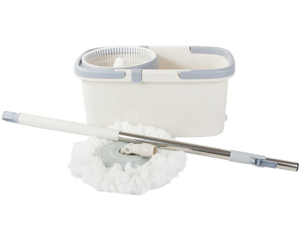 Rotacinė šluostė 360 spin turbo kaušo rinkinys mikropluošto padas