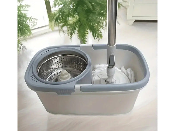 Rotacinė šluostė 360 spin turbo kaušo rinkinys mikropluošto padas