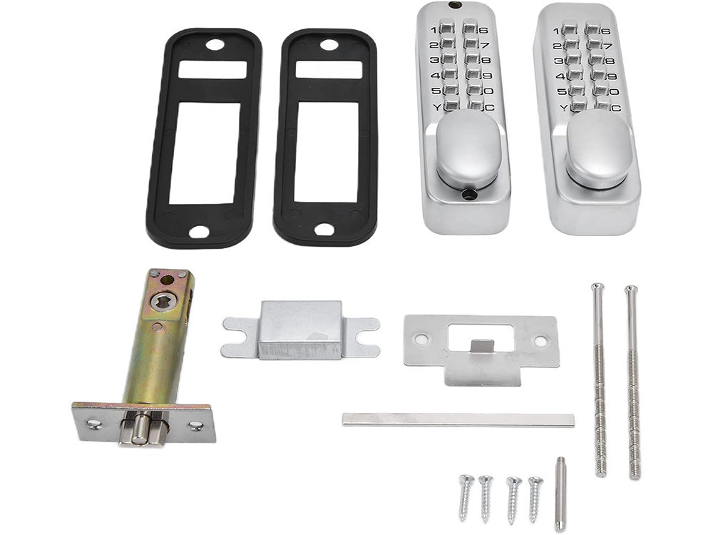 Mechaninė kodinė spyna mechaninė kodinės spynos klaviatūros rankena be baterijų