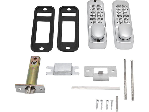 Mechaninė kodinė spyna mechaninė kodinės spynos klaviatūros rankena be baterijų