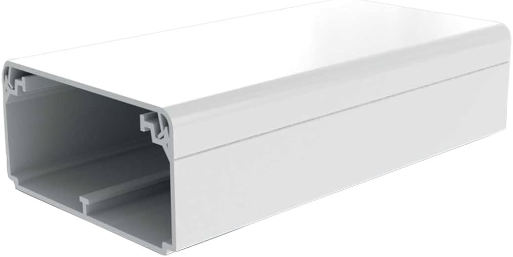 Kabelių lovelis Kopos EKD 80X40_HD (baltas, 80×40 mm, 2 m, su apsaugine plėvele)