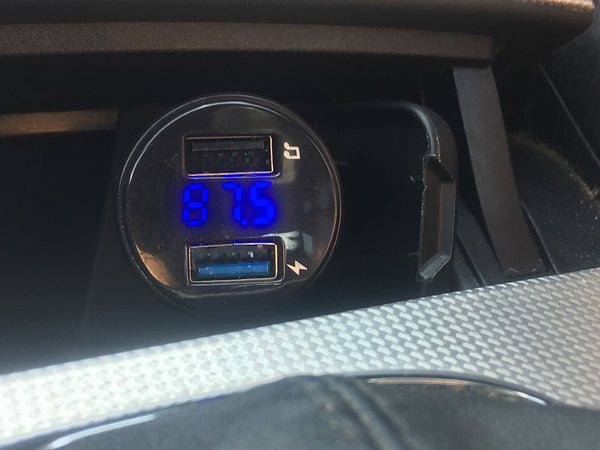 Fm transmiteris mp3 bluetooth įkroviklis 2x usb audio automobilio įkroviklis