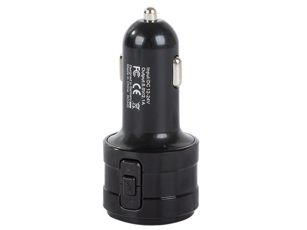 Fm transmiteris mp3 bluetooth įkroviklis 2x usb audio automobilio įkroviklis