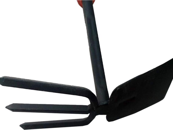 Sodo kauptukas dvipusis kastuvas grėblys rankinis grėblys augalams