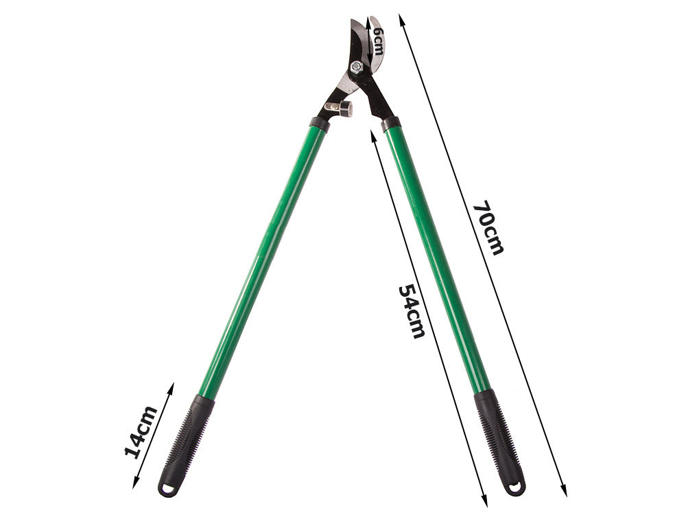 Rankinis krūmų šakų genėtuvas ilgas antkaklinis genėtojas