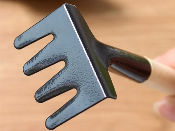 Sodininkystės įrankių rinkinys grėblys kastuvas 3in1 mini sodininkystės įrankiai