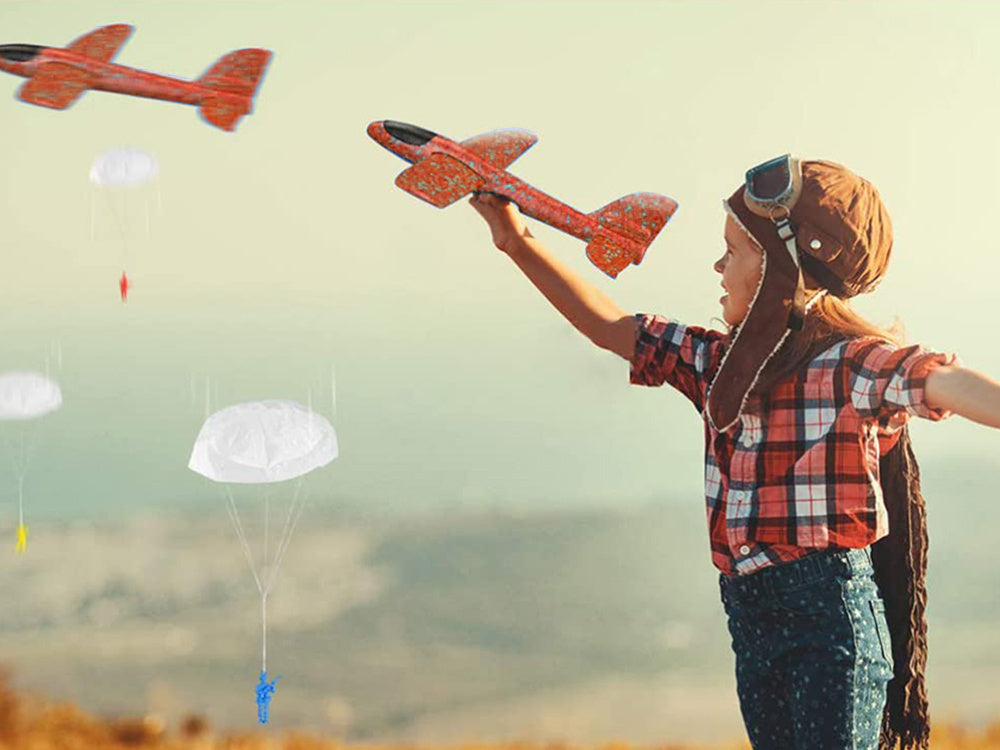 Polistireninis lėktuvas sklandytuvas polistireninio putplasčio strėlių mėtymo modelis lėktuvas, Raudona, Szín, Piros