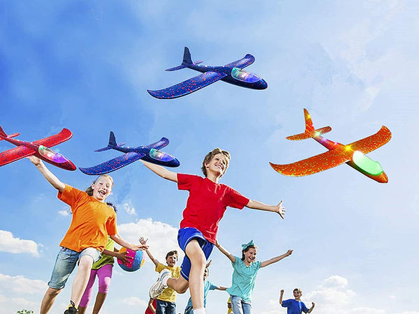 Blue aircraft styropian glide big styropian 47c, Mėlyna, Szín, Kék