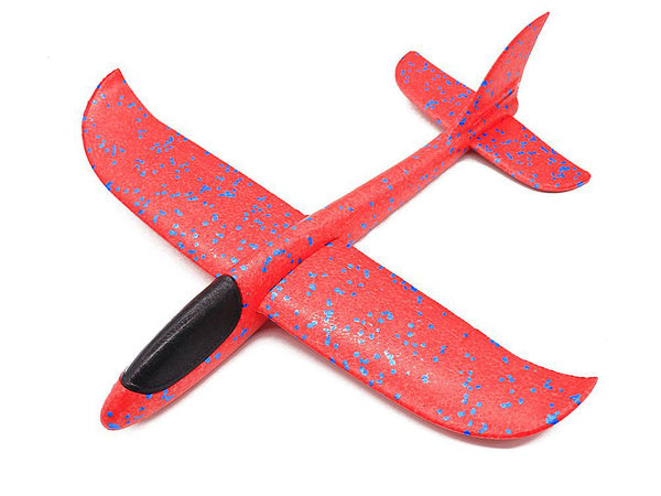 Styropian shield aircraft large from styropian 47cm red, Raudona, Szín, Piros