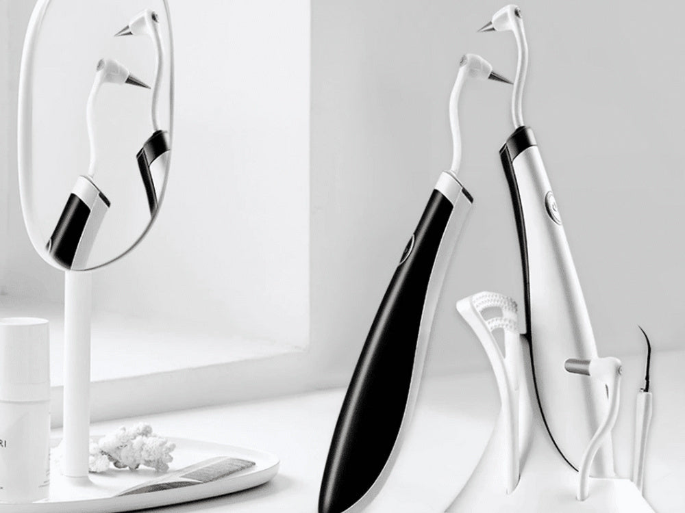 Ultragarsinis dantų skaleris dantų valymui, dantų akmenų šalinimui, Juoda, Szín, Fekete