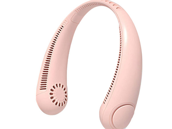 Ventiliatorius kaklo ventiliatorius nešiojamas oro kondicionierius belaidis įkraunamas akumuliatorius, Rožinė, Szín, Rózsaszín