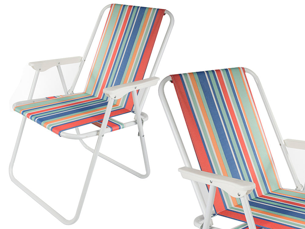 Sulankstoma sodo turistinė kėdė paplūdimio lengva kempingo kėdė palapinėms, Įvairiaspalvis, Szín, Sokszínű