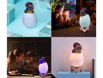 Dinozaurų naktinė šviesa triceratops kiaušinis rgb led šviečiantis kiaušinis vaikams, 12294_1, Gyártói kód, 12294_1
