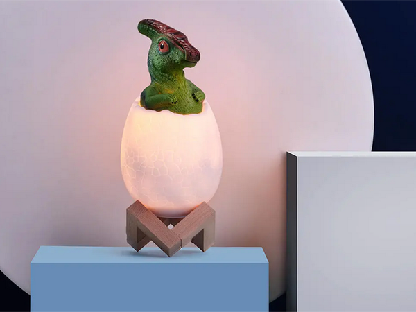 Naktinė šviesa dinozaurų dinozaurų dino kiaušinių rgb vadovaujama kiaušinių šviesa vaikams, 12294_2, Gyártói kód, 12294_2