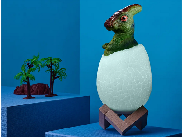 Naktinė šviesa dinozaurų dinozaurų dino kiaušinių rgb vadovaujama kiaušinių šviesa vaikams, 12294_2, Gyártói kód, 12294_2