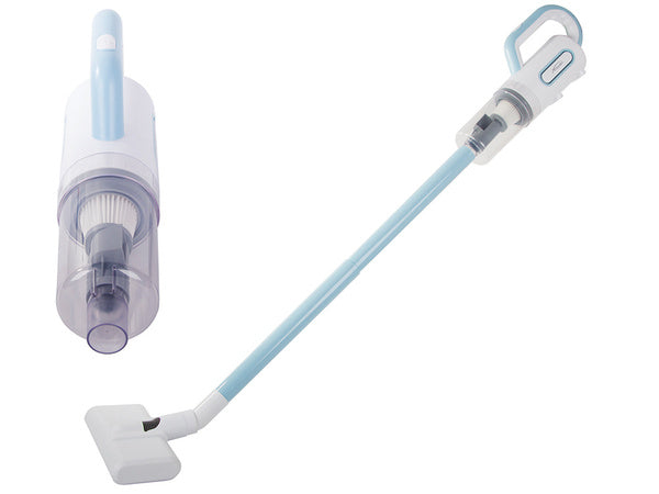 Vertikalus rankinis dulkių siurblys be maišelio su laidiniu filtru 800 w galingas 6 antgaliai