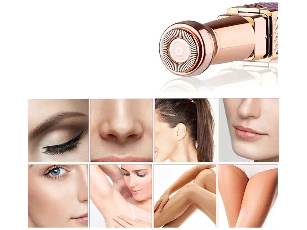 Antakių epiliatorius moteriškas veido kirptuvas moteriškas bikinio skustuvas, Baltas, Szín, Fehér