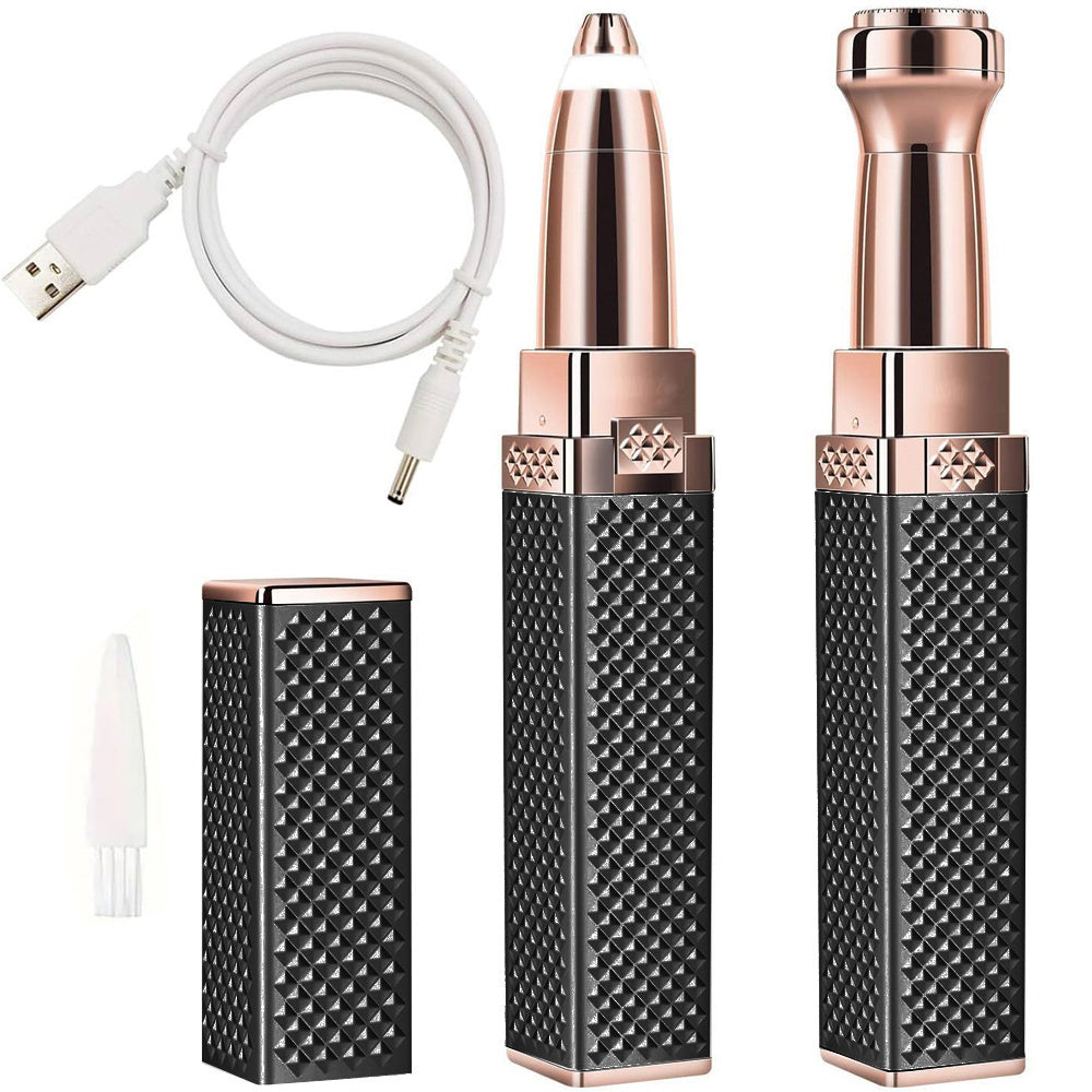 Antakių epiliatorius moteriškas veido kirptuvas moteriškas bikinio skustuvas, Juoda, Szín, Fekete