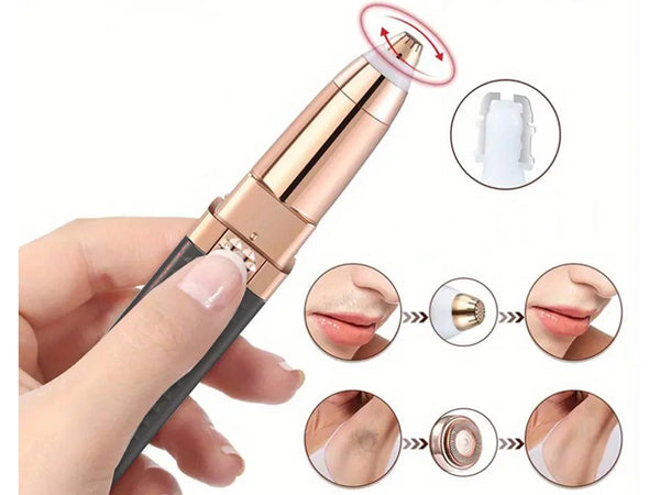 Antakių epiliatorius moteriškas veido kirptuvas moteriškas bikinio skustuvas, Juoda, Szín, Fekete