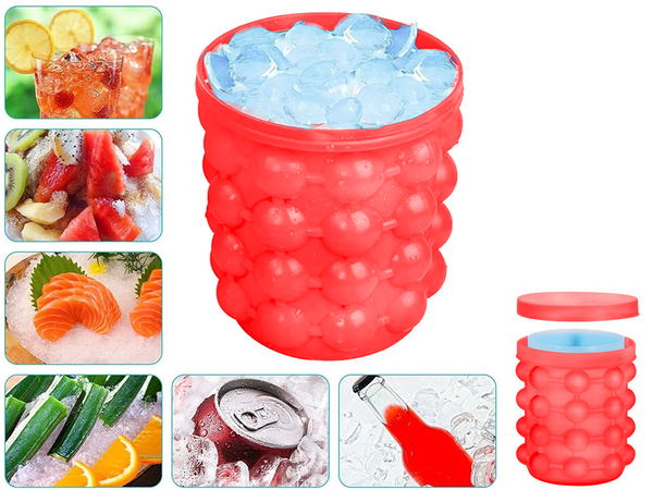 Ledo forma silikoninis kibirėlis ledo kubelių dėklas ledo kubelių forma ledo forma