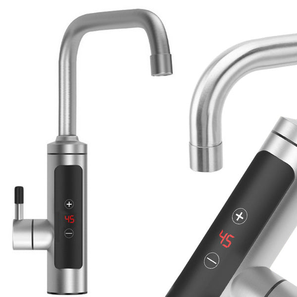 Elektrinis momentinis vandens šildytuvas čiaupas lcd virtuvės maišytuvas 3000w