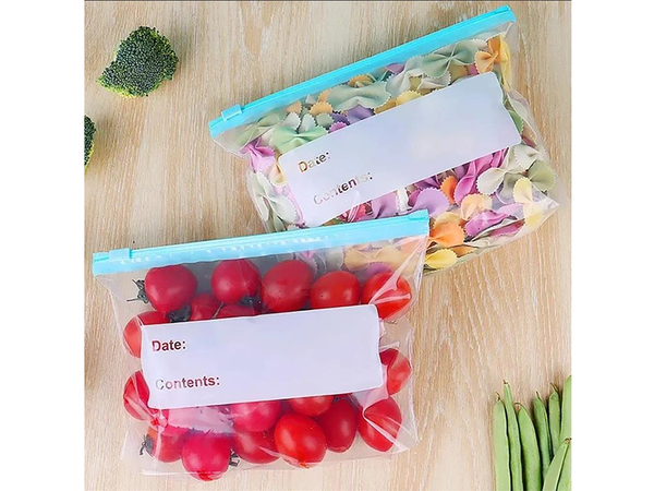 Sandarūs sandarinimo plėvelės maišeliai maistui 1200ml 15 vnt.