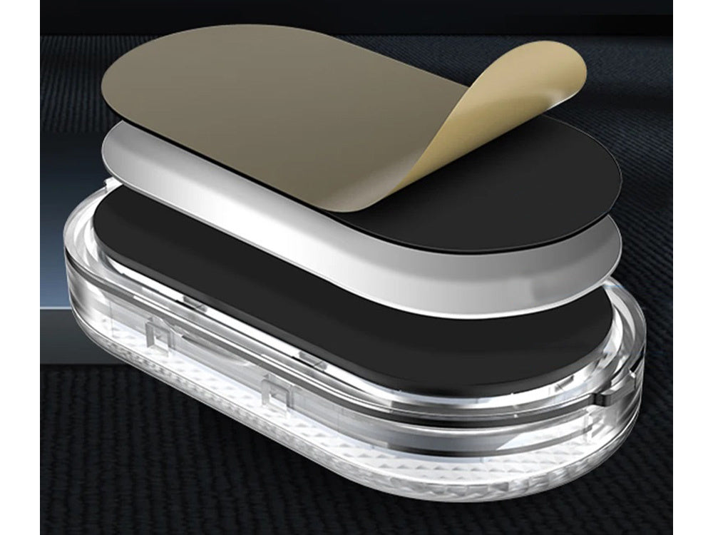 6 led lempos rgb automobilio interjero apšvietimas belaidis papildymas