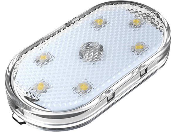 6 led lempos rgb automobilio interjero apšvietimas belaidis papildymas