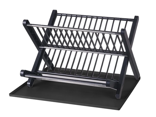 Dvigubo denio nusausinimo dėklas sulankstomas dėklas, stovintis didelis