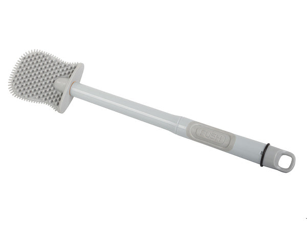 Silikoninis vonios kambario tualeto šepetys su skysčio dozatoriumi