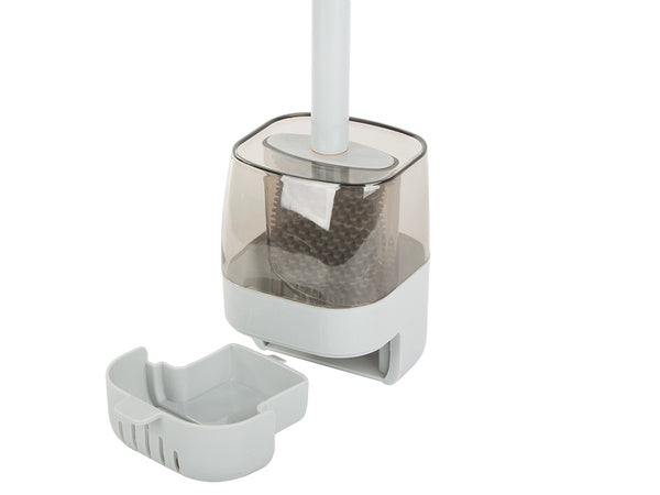 Silikoninis vonios kambario tualeto šepetys su skysčio dozatoriumi