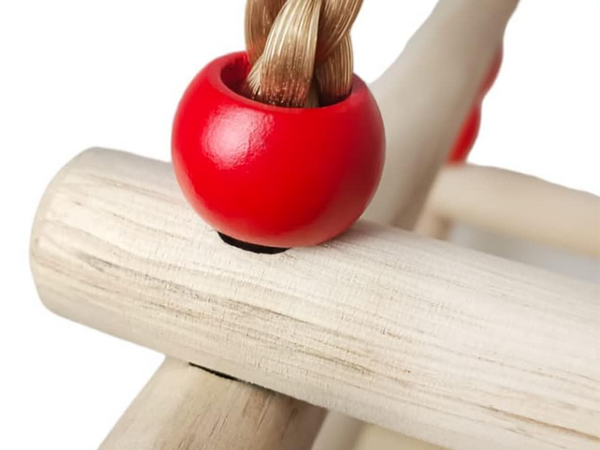 Vaikų sodo sūpynės fotelis supamasis krėslas mediniai turėklai sodo namams