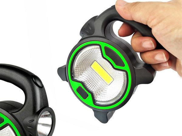 Galingas led dirbtuvių degiklis su halogeniniu laikikliu baterijoms, Žalia, Szín, Zöld