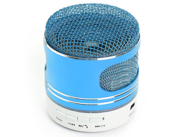 Bluetooth mini belaidis mp3 radijas fm usb microsd jungtis, Mėlyna, Szín, Kék