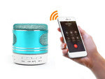 Bluetooth mini belaidis mp3 radijas fm usb microsd jungtis, Mėlyna, Szín, Kék
