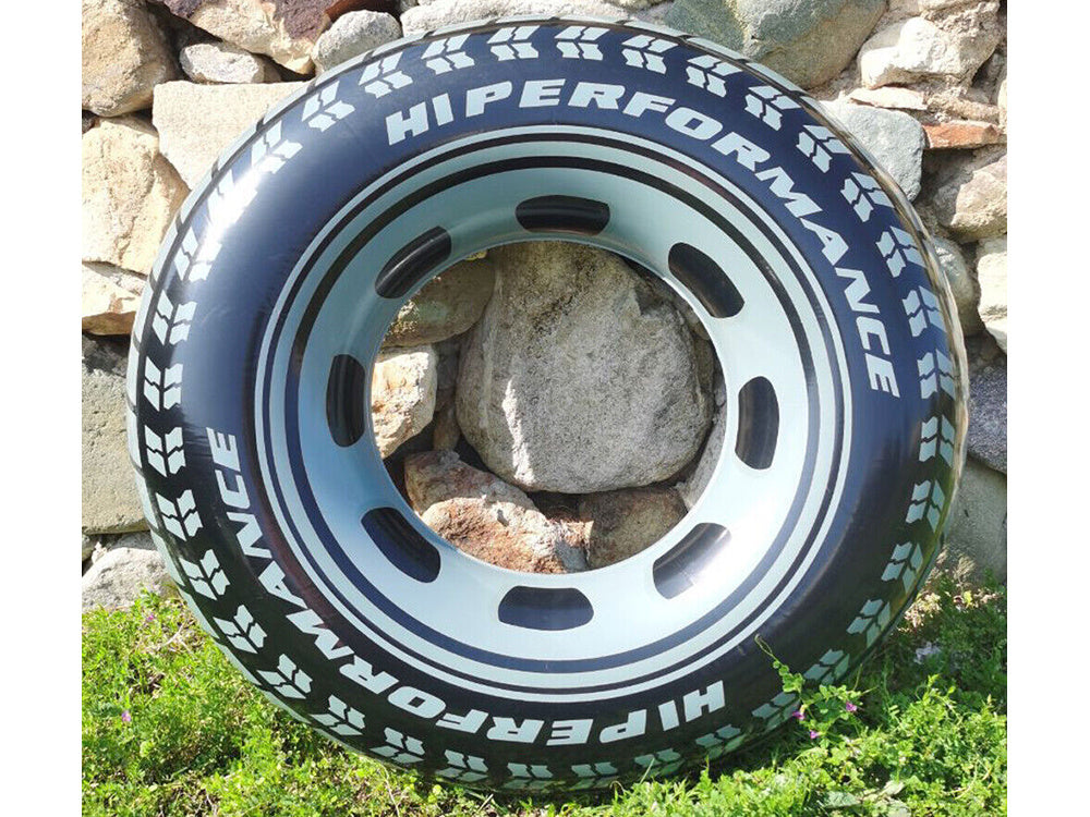 Mažas 50 cm pripučiamas ratas kūdikiui plaukti baseino vandenyje