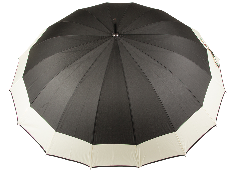Elegantiškas didelis vyriausybės skėtis stiprus xxl neslystanti rankena automatinis, Juoda, Szín, Fekete