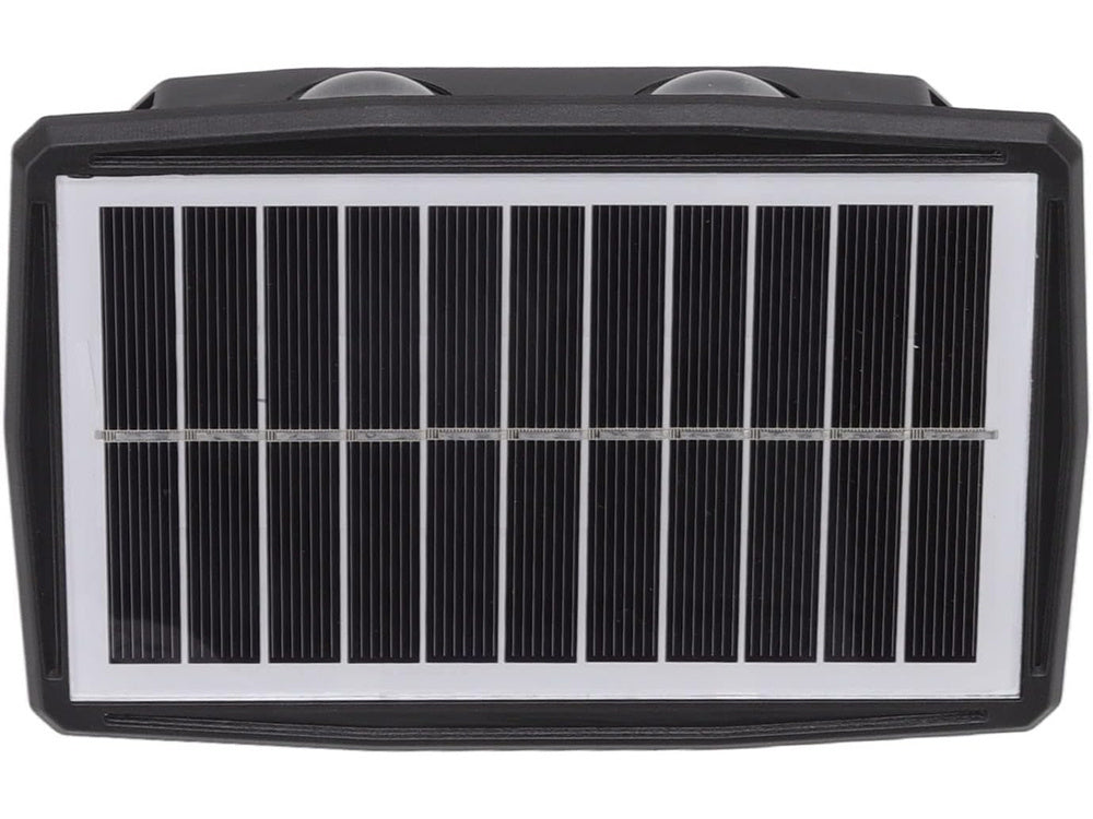 Saulės led fasado šviestuvas su sutemų jutikliu sieninis sieninis šviestuvas