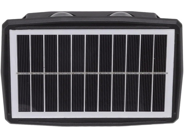 Saulės led fasado šviestuvas su sutemų jutikliu sieninis sieninis šviestuvas