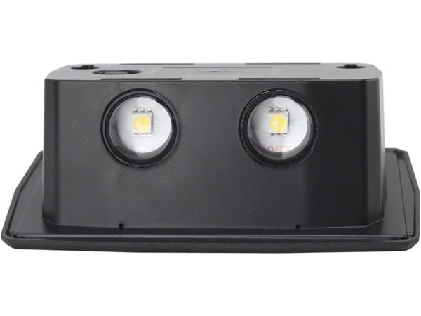 Saulės led fasado šviestuvas su sutemų jutikliu sieninis sieninis šviestuvas