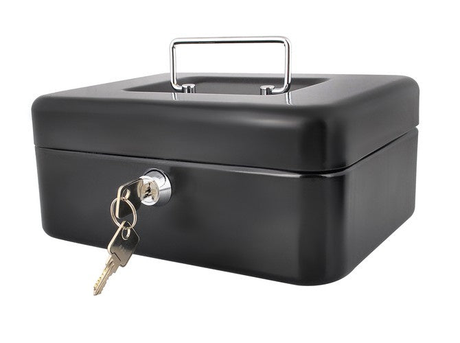Juoda pinigų dėžutė