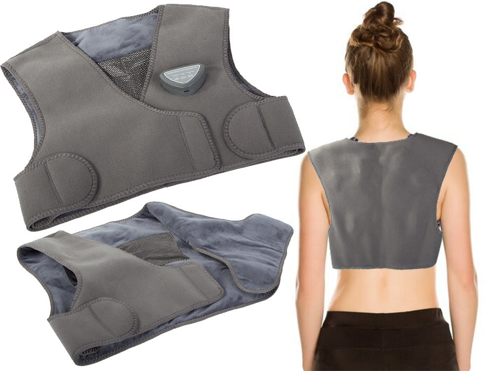 Elektrinis šildymas liemenė bevielis nugaros masažuoklis usb